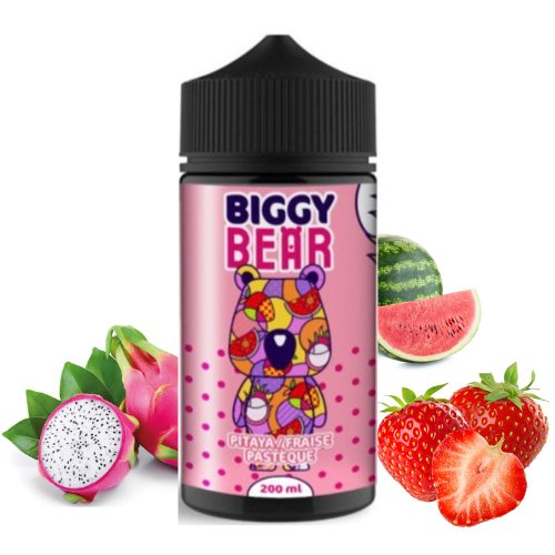 PITAYA FRAISE PASTÈQUE 200ML BIGGY BEAR