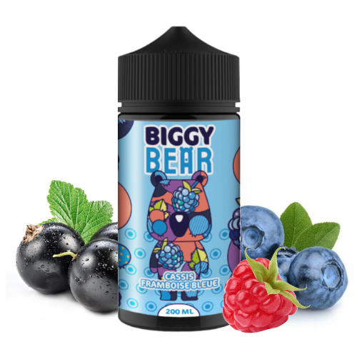 CASSIS FRAMBOISE BLEUE BIGGY BEAR 200ML 00MG