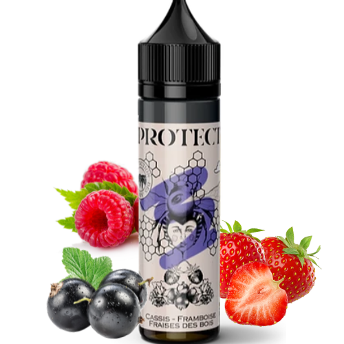 Cassis Framboise Fraises des Bois 50ml - Protect