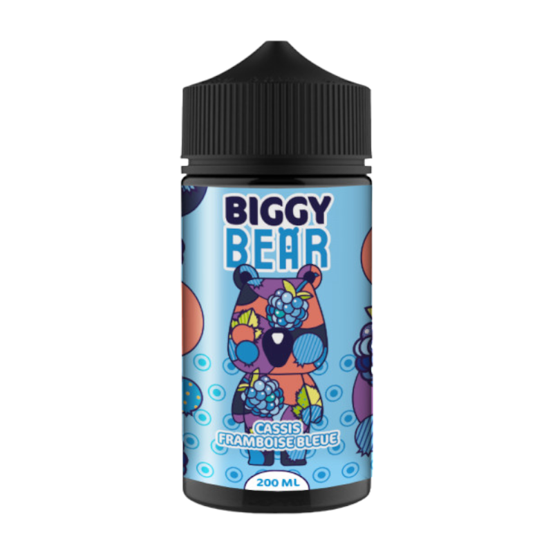 CASSIS FRAMBOISE BLEUE BIGGY BEAR 200ML 00MG