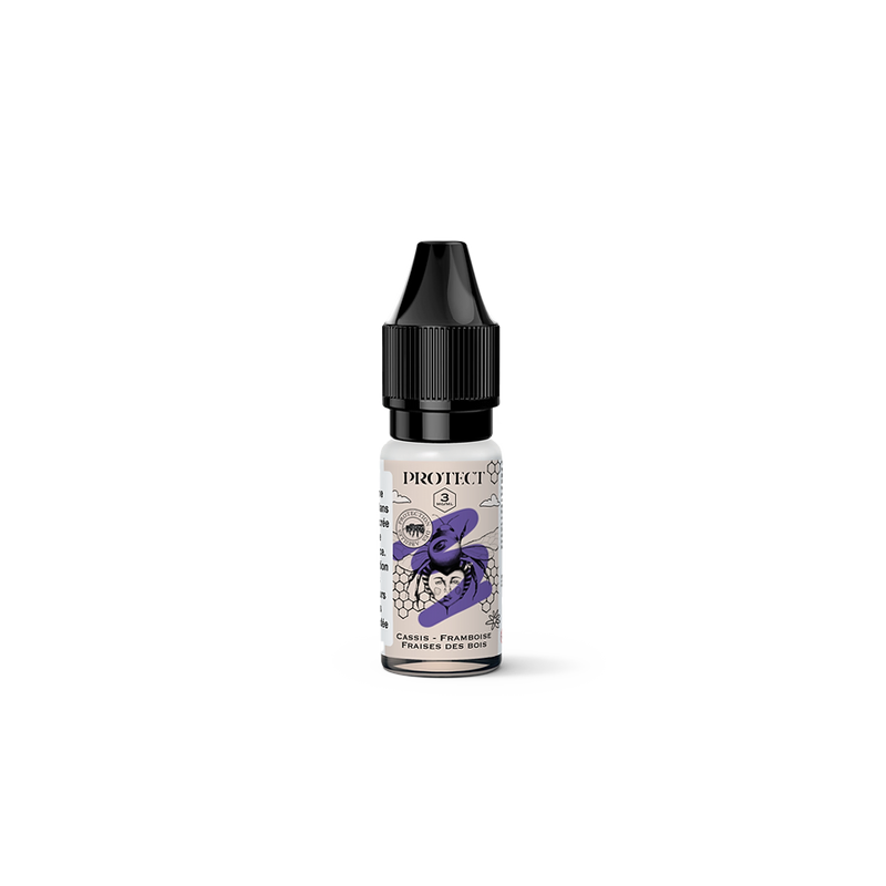 cassis, framboise, fraises des bois Protect 10ml 3mg
