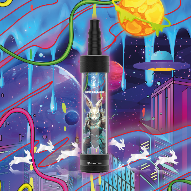 E-Chicha Portable Hookah Air White Rabbit 1 - FUMYTECH