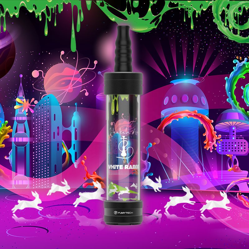 E-Chicha Portable Hookah Air White Rabbit 3 - FUMYTECH
