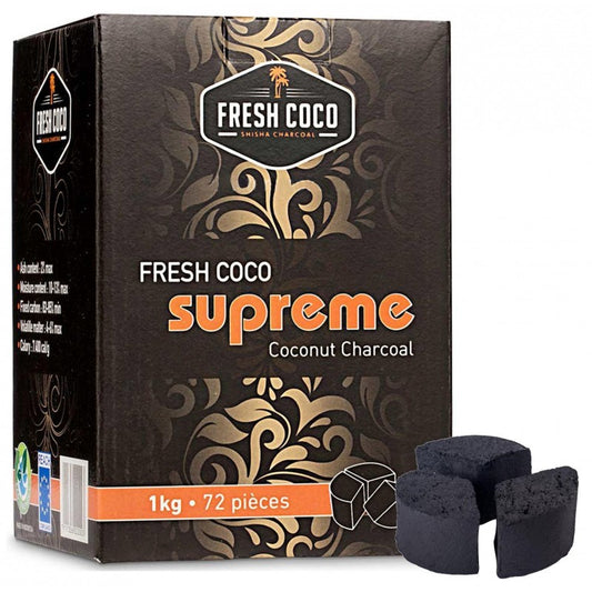 FRESH COCO SUPREME Charbon / 72pcs 1KG