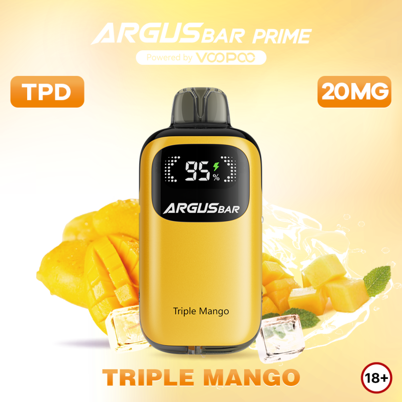 Puff Triple Mango - ARGUS BAR PRIME 12K Voopoo