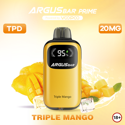 Puff Triple Mango - ARGUS BAR PRIME 12K Voopoo